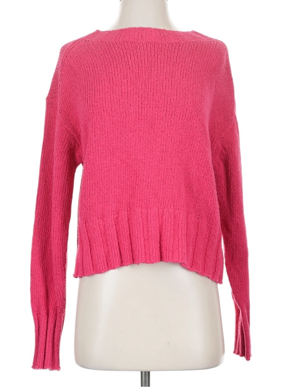 J. Crew Relaxed Crewneck Sweater Size Small  Pink Fit Beachy Summer Cotton NWT